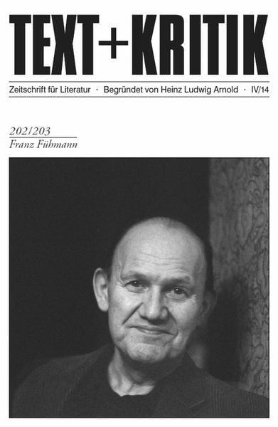 Produktbild: TEXT+KRITIK 202/203 - Franz F&uuml;hmann