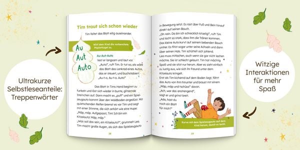 Produktbild: Lesewald, Der Zauber erwacht: Buch zum Lesen lernen mit der magischen Eule Ada | Erstleserbuch mit Treppenw&ouml;rter-Methode f&uuml;r Leseerfolg statt Frust |