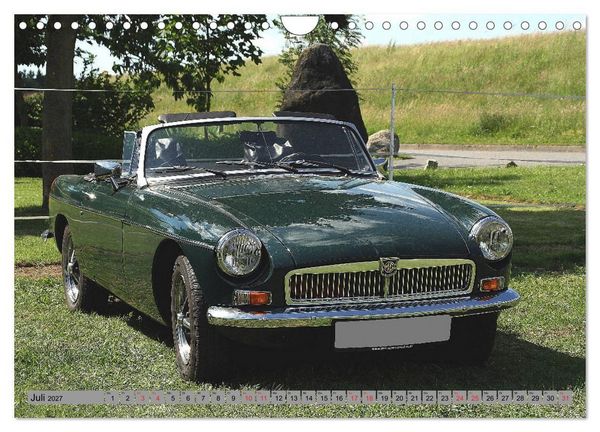 Produktbild: Oben ohne Oldtimer (Wandkalender 2027 DIN A4 quer), CALVENDO Monatskalender