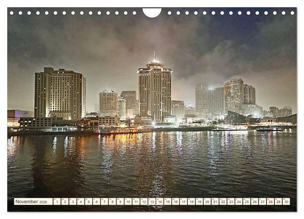 Produktbild: So sch&ouml;n ist New Orleans (Wandkalender 2026 DIN A4 quer), CALVENDO Monatskalender