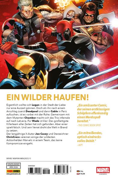 Produktbild: Waffe X-Men: Keine Gnade