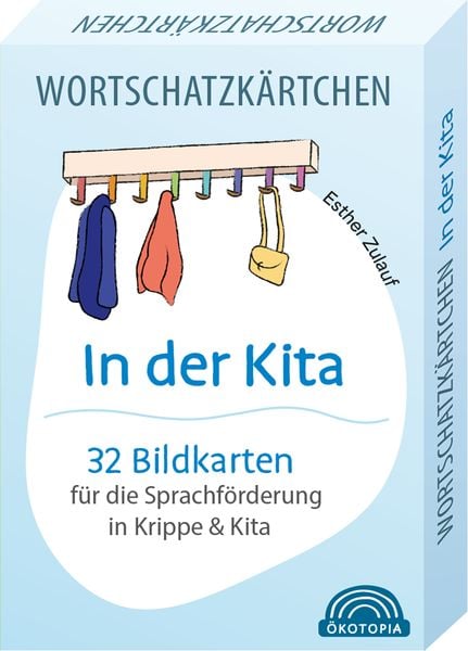 Wortschatzkärtchen: In der Kita, Gebundene Ausgabe von Esther Zulauf, Klett Kita GmbH, 978-3-96046-338-2
