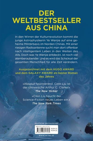 Cixin Liu: Die drei Sonnen - eBook - Heyne Verlag