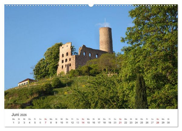 Produktbild: Schriesheim an der Bergstra&szlig;e - Impressionen aus Stadt und Natur (Wandkalender 2026 DIN A2 quer), CALVENDO Monatskalender