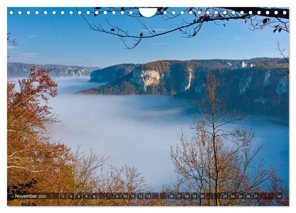 Produktbild: JahresZeiten an der Oberen Donau (Wandkalender 2026 DIN A4 quer), CALVENDO Monatskalender