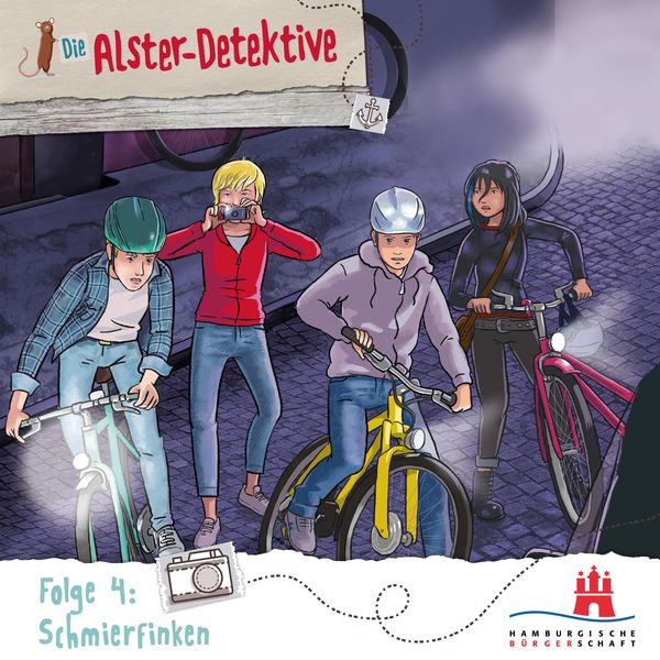 Die Alster-Detektive - Folge 4 Schmierfinken - Katrin Wiegand , Kai Schwind, Audio, 9783947966516