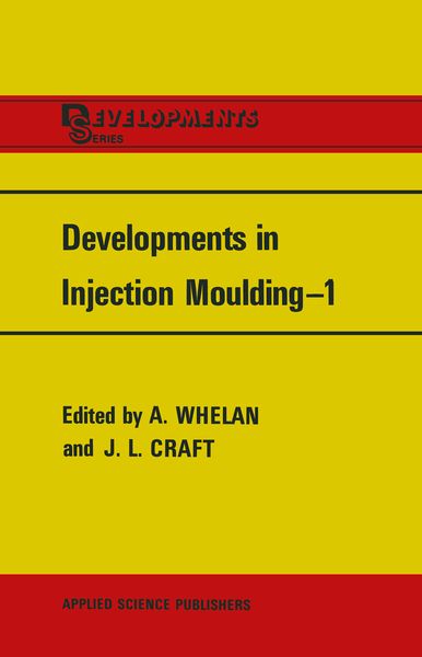 Produktbild: Developments in Injection Moulding&mdash;1