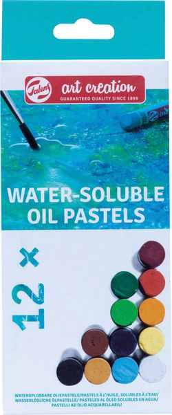 Produktbild: &Ouml;lpastelle wassermischbar 12er