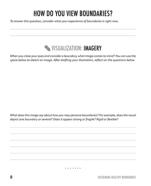 Produktbild: Designing Healthy Boundaries
