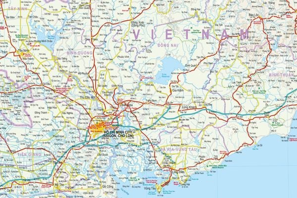 Produktbild: Reise Know-How Landkarte Vietnam S&uuml;d (1:600.000)