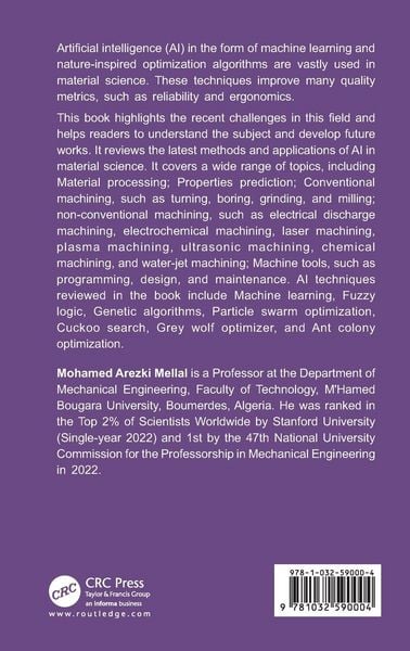 Produktbild: Artificial Intelligence in Material Science