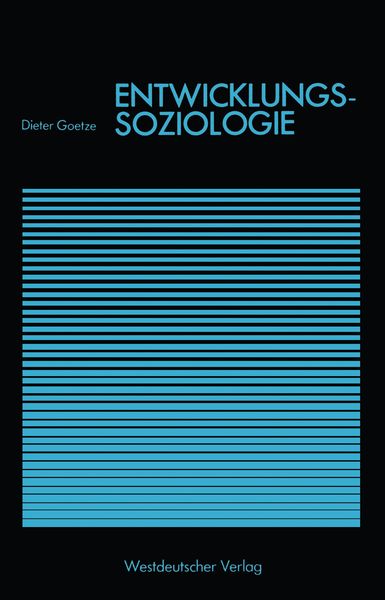 Produktbild: Entwicklungssoziologie
