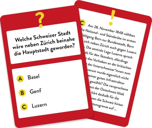 Produktbild: Wer h&auml;tte das gedacht?! Das Unn&uuml;tzes-Wissen-Quiz Schweiz
