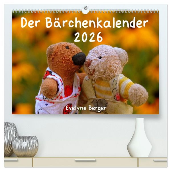 Produktbild: Der B&auml;rchenkalender 2026 (hochwertiger Premium Wandkalender 2026 DIN A2 quer), Kunstdruck in Hochglanz