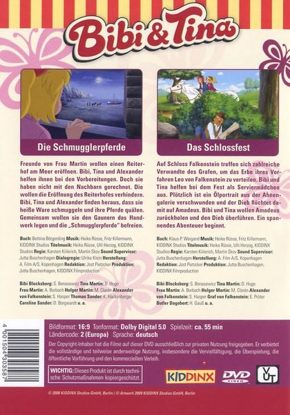 Produktbild: Bibi und Tina: Die Schmugglerpferde / Das Schlossfest