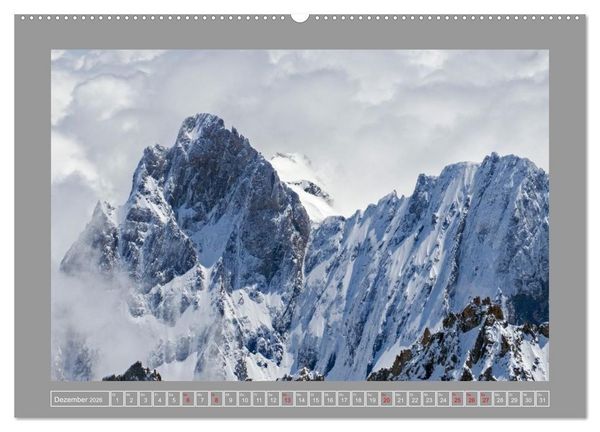 Produktbild: Die H&ouml;chsten der Alpen (Wandkalender 2026 DIN A2 quer), CALVENDO Monatskalender