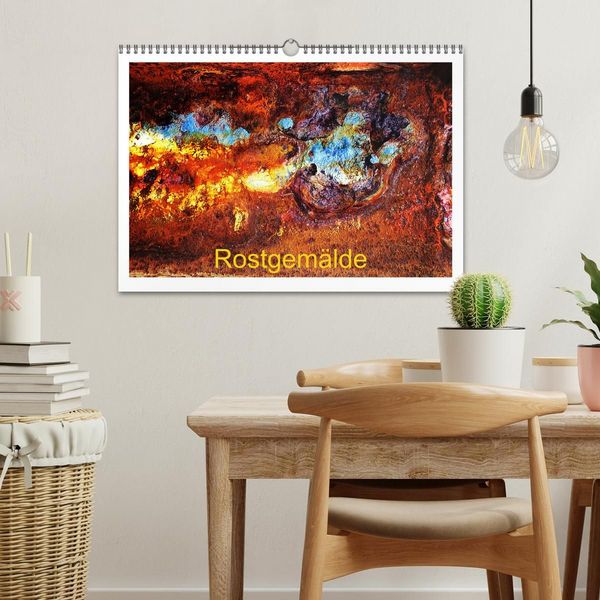 Produktbild: Rostgem&auml;lde (Wandkalender 2027 DIN A3 quer), CALVENDO Monatskalender