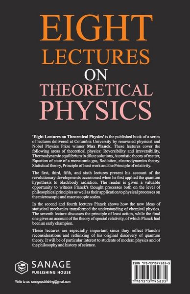 Produktbild: Eight Lectures of Theoretical Physics