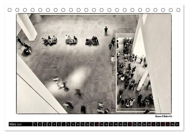 Produktbild: Manhattan Memories - Erinnerungen an New York (Tischkalender 2027 DIN A5 quer), CALVENDO Monatskalender