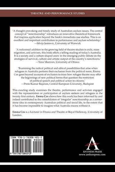 Produktbild: Performing Noncitizenship