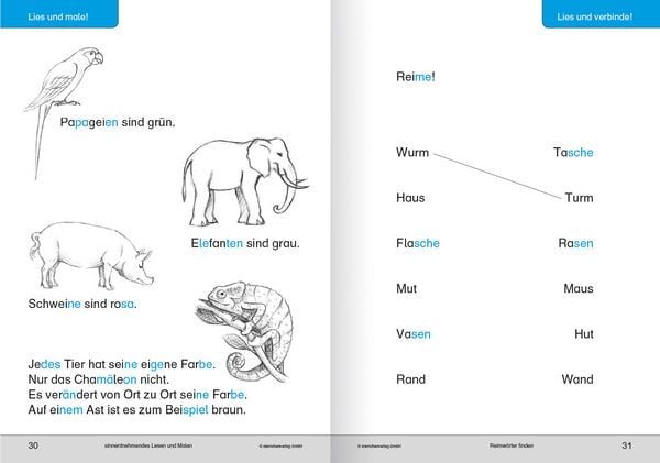 Produktbild: Ich kann in Silben lesen 1 und 2 - Sch&uuml;lerarbeitshefte f&uuml;r die 1. und 2. Klasse