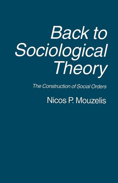 Produktbild: Back to Sociological Theory