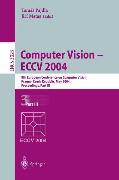 Produktbild: Computer Vision - ECCV 2004