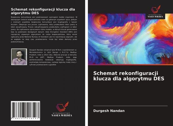 Produktbild: Schemat rekonfiguracji klucza dla algorytmu DES