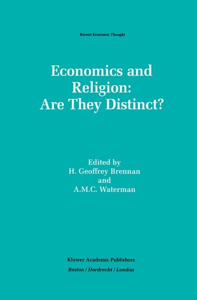 Produktbild: Economics And Religion: Are They Distinct?