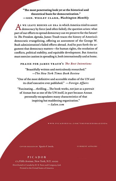 Produktbild: The Freedom Agenda