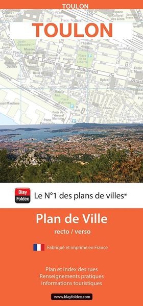 Produktbild: Toulon : Plan de Ville (Edition 2024)