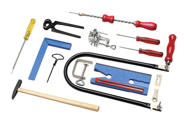 Produktbild: PEBARO 108P - Laubs&auml;ge-Set im Tragegriff-Karton, 21-teilig,