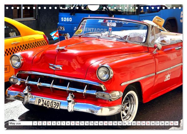 Produktbild: Chevy '54 - The car with the 5-tooth grille (Wall Calendar 2026 DIN A4 landscape), CALVENDO 12 Month Wall Calendar
