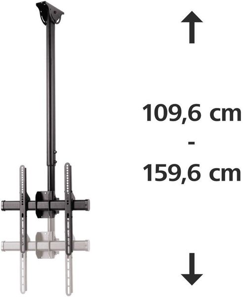Produktbild: Hama 00118655 TV-Deckenhalterung 81,3cm (32\") - 165,1cm (65\") Neigbar, Schwenkbar