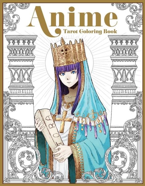 Produktbild: The Anime Tarot Coloring Book