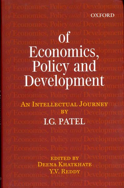 Produktbild: Khatkhate, D: Of Economics, Policy, and Development