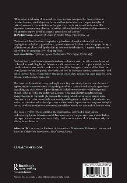 Produktbild: Models of Society and Complex Systems
