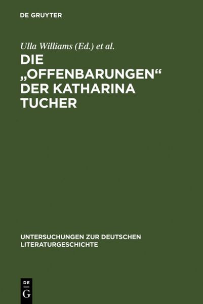 Produktbild: Die "Offenbarungen" der Katharina Tucher