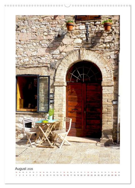 Produktbild: Assisi - Die Stadt zweier gro&szlig;er Heiliger (Wandkalender 2026 DIN A2 hoch), CALVENDO Monatskalender