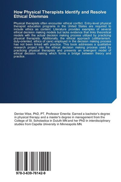 Produktbild: How Physical Therapists Identify and Resolve Ethical Dilemmas