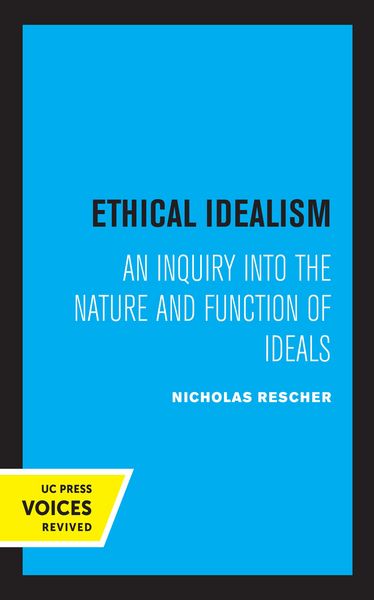 Produktbild: Ethical Idealism