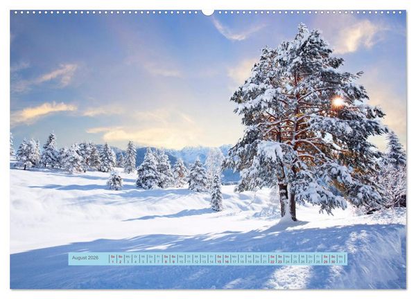 Produktbild: Mittenwald rundherum ein Wintertraum (hochwertiger Premium Wandkalender 2026 DIN A2 quer), Kunstdruck in Hochglanz