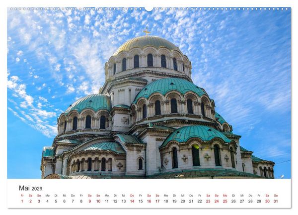 Produktbild: Bulgarien - Eine Reise zum Schwarzen Meer. (Wandkalender 2026 DIN A2 quer), CALVENDO Monatskalender