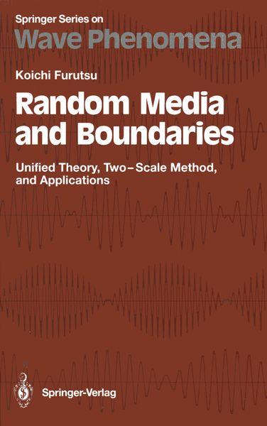 Produktbild: Random Media and Boundaries
