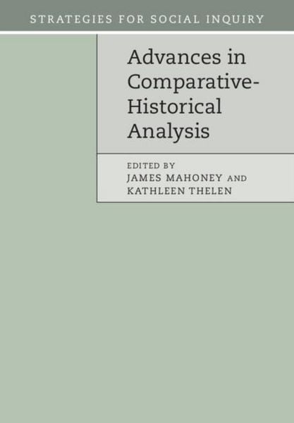 Produktbild: Advances in Comparative-Historical Analysis