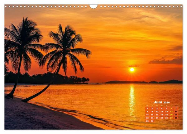 Produktbild: Die Welt in Orange (Wandkalender 2026 DIN A3 quer), CALVENDO Monatskalender