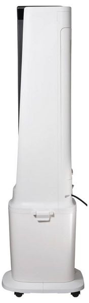 Produktbild: Sygonix Luftk&uuml;hler 90 W (L x B x H) 300 x 325 x 1130 mm Wei&szlig; mit Fernbedienung, Oszillierend, LED-Display, Timer