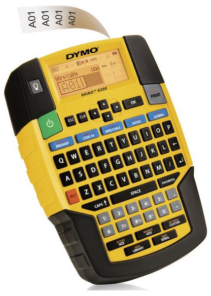 Produktbild: NWL Germany Dymo Rhino 4200 KofferSet Beschriftungsger&auml;t