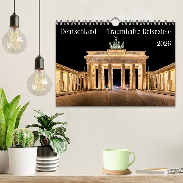 Produktbild: Deutschland - Traumhafte Reiseziele (Wandkalender 2026 DIN A4 quer), CALVENDO Monatskalender