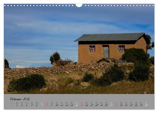 Produktbild: Peru 2026 (Wandkalender 2026 DIN A3 quer), CALVENDO Monatskalender